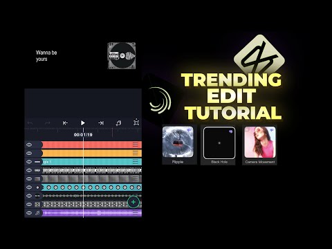 Lyrics edit Tutorial in Alightmotion and CapCut 