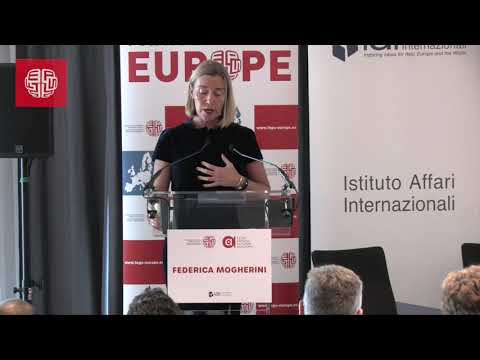 Legacy speech by HR Federica Mogherini