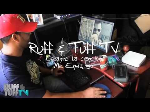 Toledo creando la cancion "Me enviajo" con Killa RUFF & TUFF TV