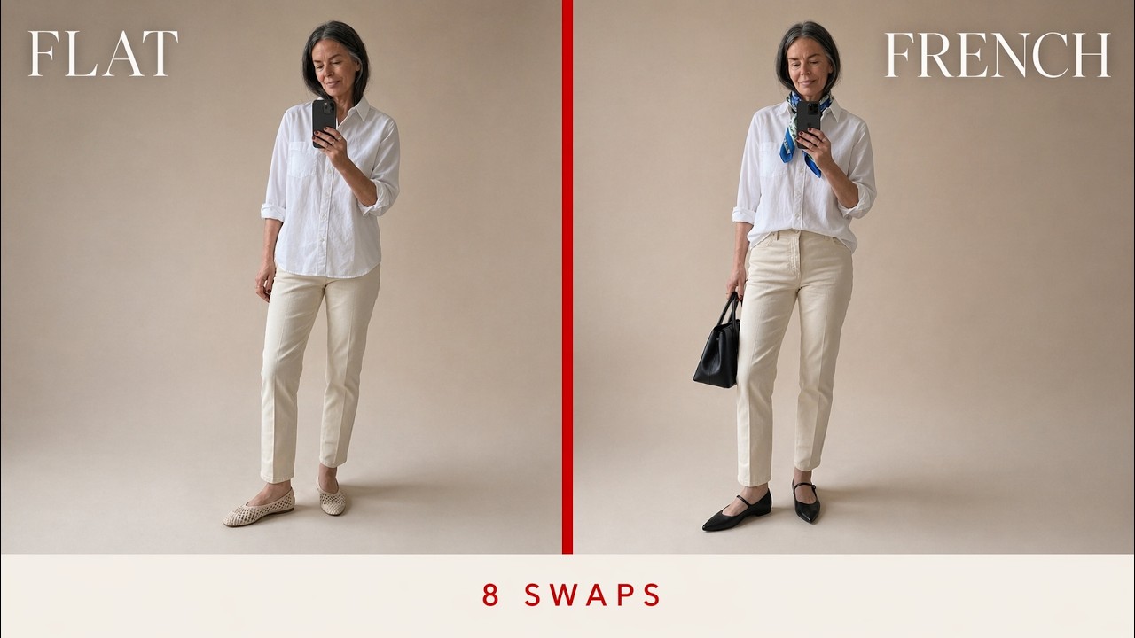 8 French Swaps That Fix Minimalist Outfits After 40