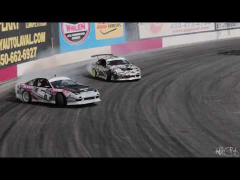 Miro Ovcharik Leading Patrick Gauthier - Formula Drift Canada World 2015