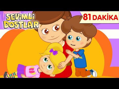 Canım Annem ve Sevimli Dostlar ile 81 Dakika Çizgi Film Bebek Şarkıları
