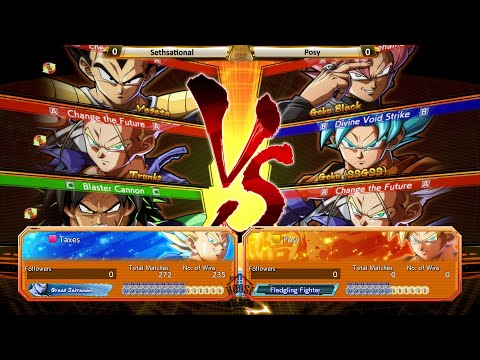 PC DBFZ - COM 10 - Sethsational vs Posy [ Great Fun Set ]