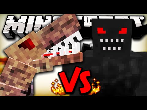 Epic Showdown: Black Demon vs Nastysaurus - Crazy Minecraft Battle!