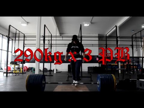 290kg/640lbs x 3 DEADLIFT PB @ 81.5kg + Bench Tips by Phillip Tren