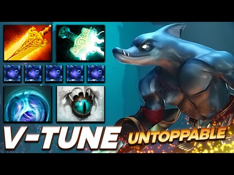 V-Tune Slark Unstoppable Shark Reaction - Dota 2 Pro Gameplay [Watch & Learn]