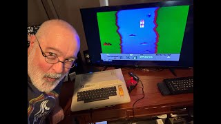River Raid - 1st Play in DECADES - Atari 800 8Bit Video Game - Activision - Retrogaming