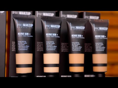 Миниатюра изображения товара Тональный крем PROMAKEUP Revive Skin С бархатным покрытием тон 202 (30мл)