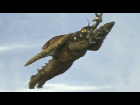 Megalon hits the griddy and then dies