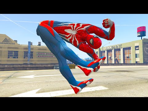 GTA 5 Spiderman Mega Ramp Death Run Funny Ragdoll Compilation #Ragdoll #GTA5 #Spiderman