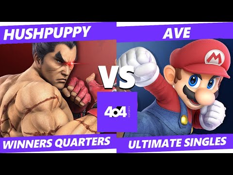 4o4 Smash Night 101 - Hushpuppy (Kazuya) vs GUMP2| Ave~ (Mario) - Winners Quarter-Final