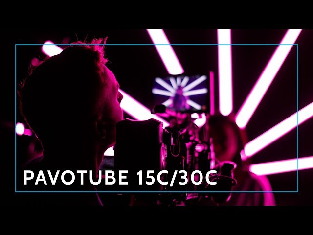 Video teaser for NanLite PavoTube 15C and 30C RGBW LED Tubes