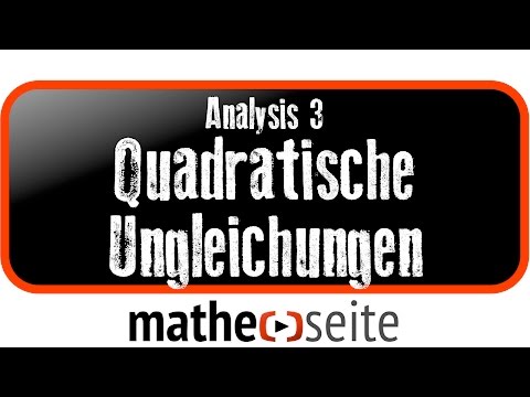 Quadratic Inequalities | A.26.02