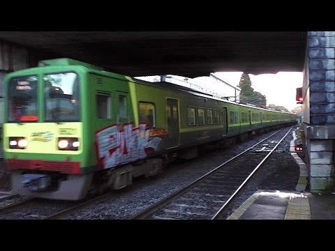 IE 8520 Class Dart Train number 8621 - Malahide Station, Dublin
