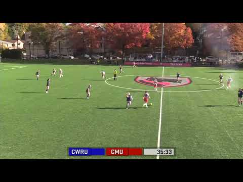 Carnegie Mellon University's Women's Soccer Goal by Kaily Bruch vs. CWRU - 11-03-18