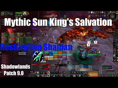 Mythic Sun King's Salvation! - Restoration Shaman - Castle Nathria - World of Warcraft Shadowlands