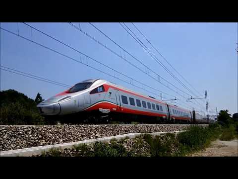 I TRANSITI E NON SOLO DELL' ETR 610 FRECCIARGENTO A LENTATE MONZA. 7 - 7 - 2017
