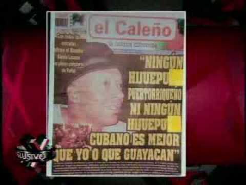 SuperXclusivo 1/13/11 - Alexis Lozano se expresa vulgarmente a PR 2/2