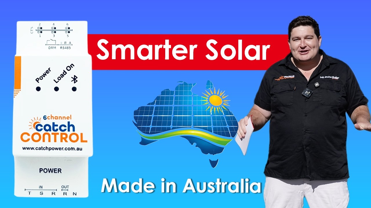 CatchPower Australian Made Energy Manager & Solar Diverter