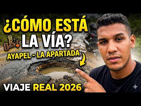 Ruta  La Apartada - Ayapel en moto 🏍️ | ¿Cómo está la vía?