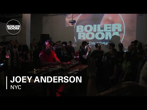 Joey Anderson 50 Minute Mix Boiler Room NY Deconstruct x The Corner Takeover