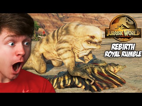 JURASSIC WORLD REBIRTH ROYAL RUMBLE! - Jurassic World Evolution 2