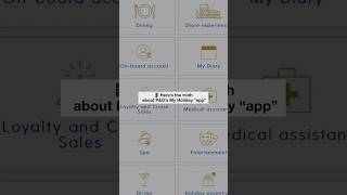 What’s the My Holiday app really like on a P&O cruise?