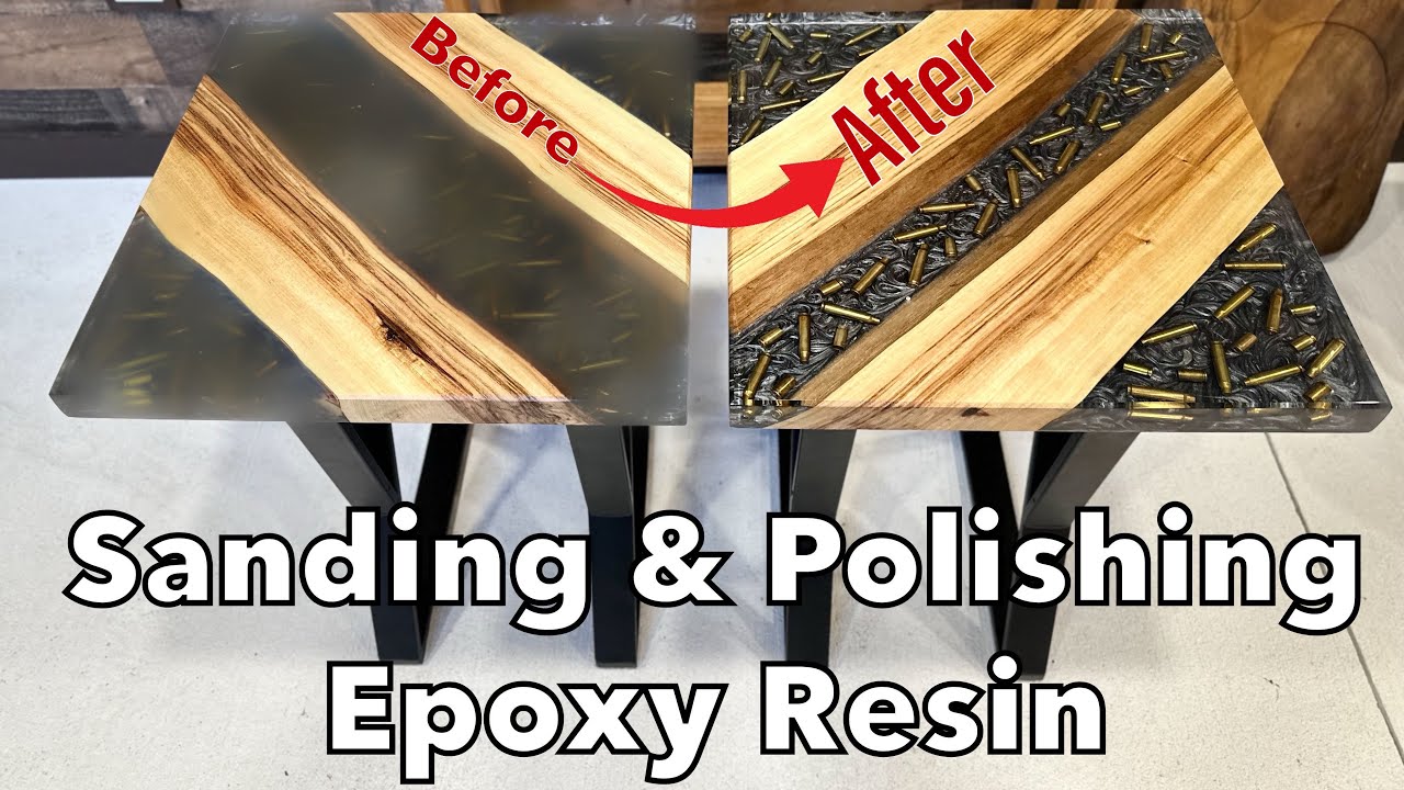 How To Sand & Polish Epoxy Resin - Best Results!