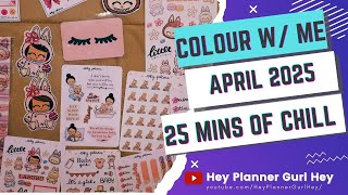 💜 Colour with me - 25 mins of chill and UPDATE on colouring!!!