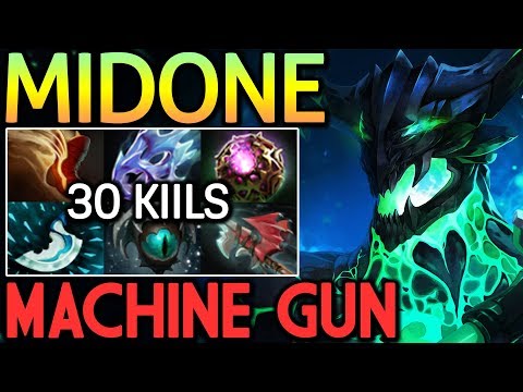 MidOne Dota 2 [Outworld Devourer] Hit Like A Machine Gun | 30 Kills
