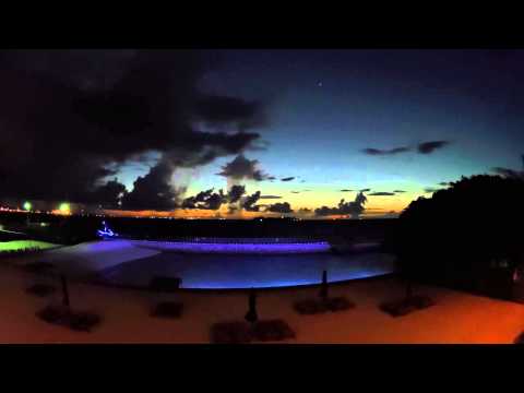 Sunset timelapse in Male, Maldives