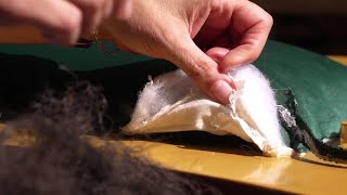 Grand Rapids Public Museum carousel reupholstered with horse hair from before The Great Depression