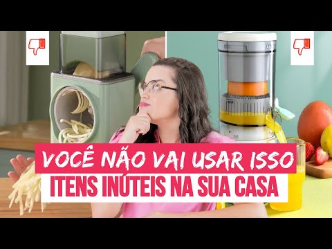 VOCÊ NÃO VAI USAR ISSO, ITENS INÚTEIS NA SUA CASA - Mariana Cabral