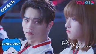 Why is he looking at you like that? Jealous Lu Sicheng is so cute | Falling Into Your Smile | YOUKU video
