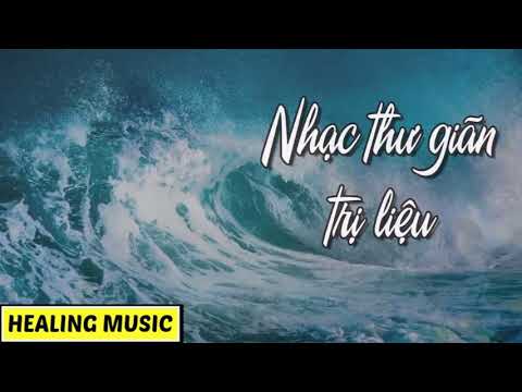 Âm thanh piano hòa vào sóng biển - Trị liệu tinh thần thư giãn, ngủ sâu giấc.