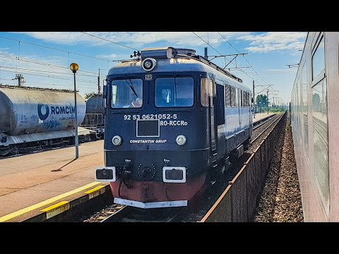 Back-view Paşcani-Bucureşti Nord/Bucharest North | apariții feroviare/train encounters | 11.09.2021