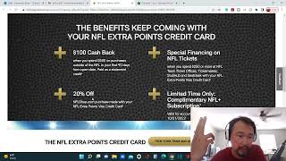 My thoughts and review on NFL Extra Points Visa Signature Credit Card and must-have for NFL fans!