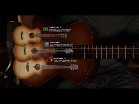 Breedlove Signature Concertina Copper CE Acoustic-Electric Guitar image 4
