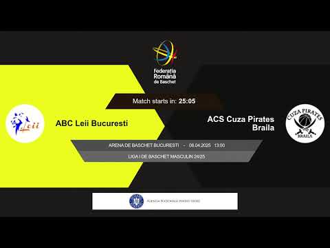 L1BM 2024-2025: Leii București - Cuza Pirates Brăila