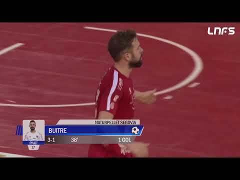 Gol Buitre (3-1) Ríos Renovables Zaragoza - Naturpellet Segovia. J16, 1Div