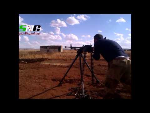 استهداف عربة لقوات النظام من قبل كتيبة أنصار الإسلام في منطقة السفيرة في حلب