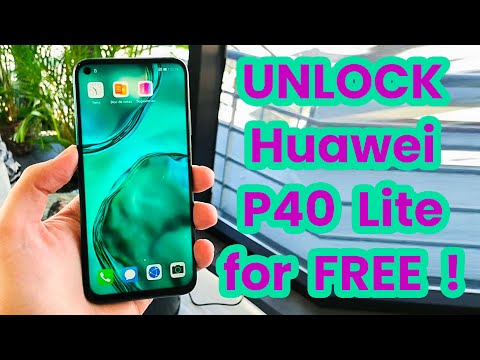 🥇 Unlock Huawei P40 Lite for FREE