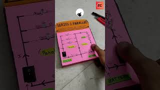 Series & Parallel connection Working Model #diy #shortsyt #project #physics #creative