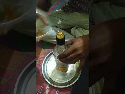 how to refill empty whiskey bottle