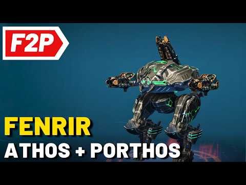 War Robots: Fenrir Athos Porthos - Free to Play Gameplay (No Commentary) WR F2P