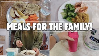 MEAL PREP FOR A LARGE FAMILY! | WHAT WE EAT IN A DAY