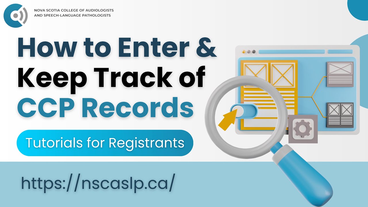 Managing Your CCP Records