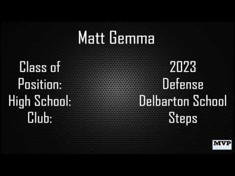 Matt Gemma - 2023 Defense, Delbarton HS (NJ)