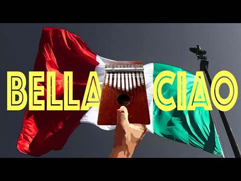 Wie man Bella Ciao auf einer Kalimba mit 10 Tasten spielt