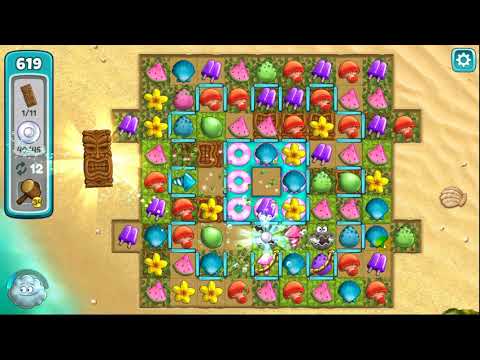 Animal Cove: Solve Puzzles & Customize your Island Level 619